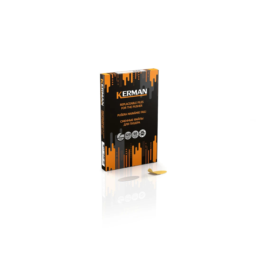 Kerman pusher changeable files, 320 grit