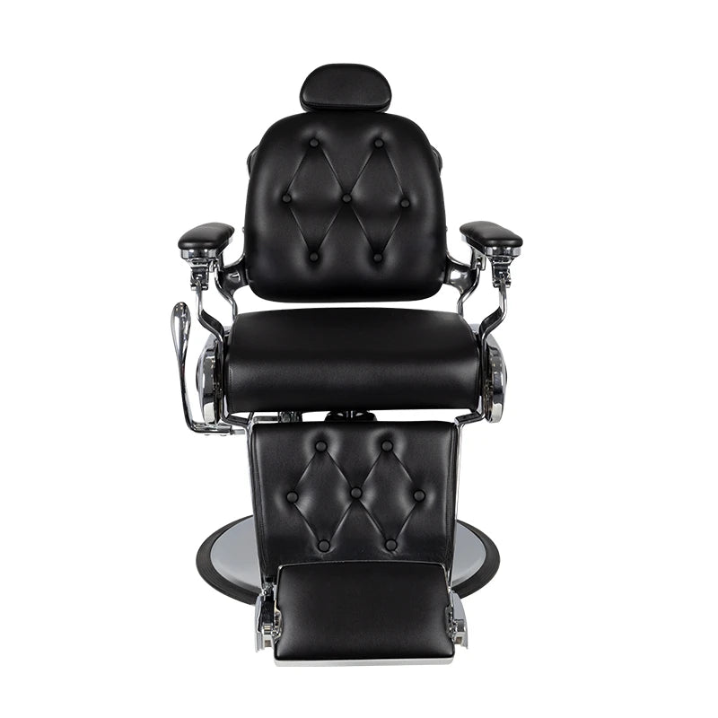 Barber Chair Gabbiano Black Pietro