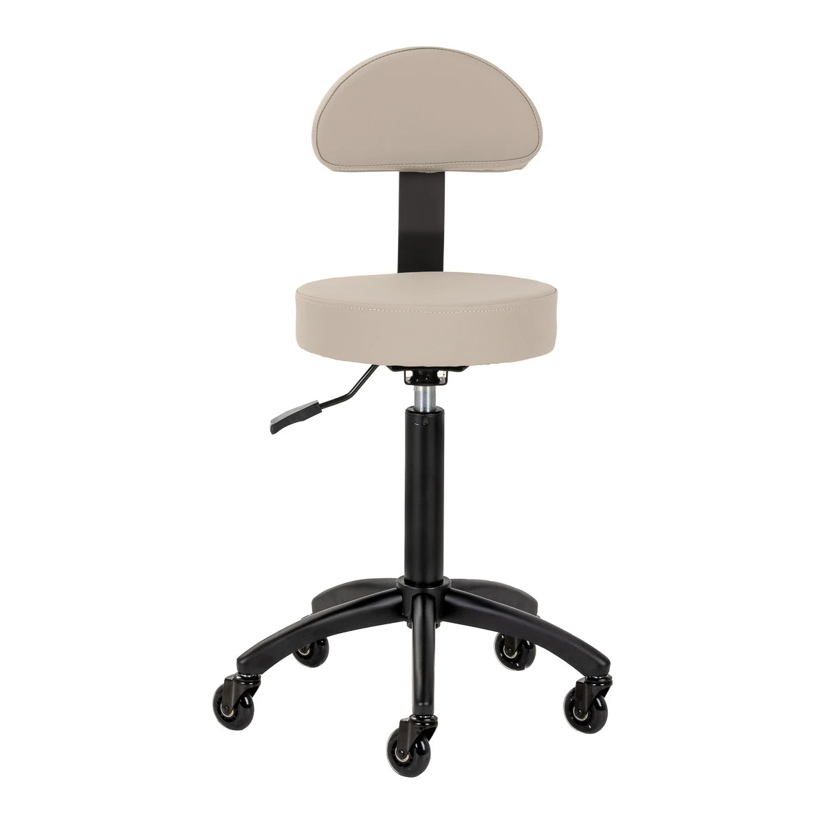 Gabbiano frisörstol D026, grå-beige