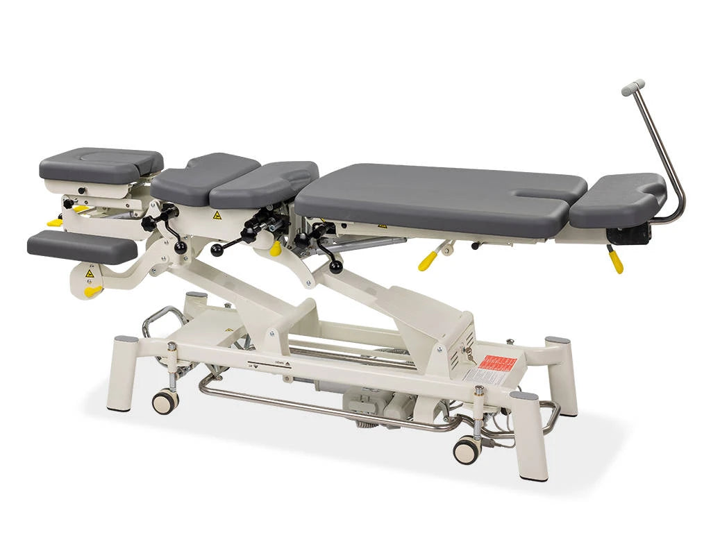 Stationary massage table: chiropractic table Upright Chiro Z7