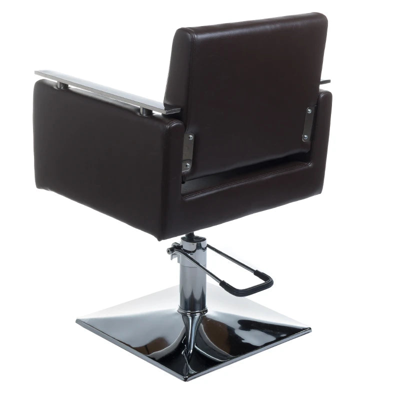 Frisörstol MILO BH-6333, brun