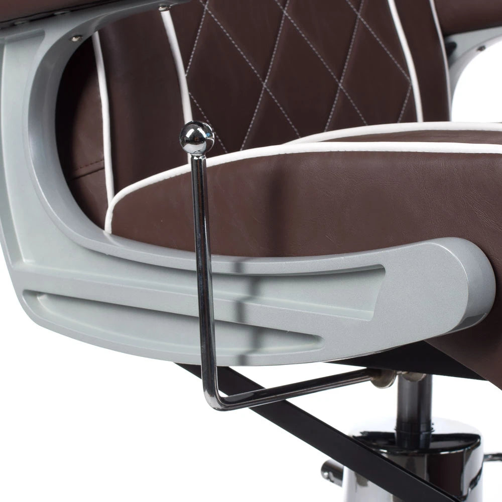 Barberarstol ODYS BH-31825M, brun, matt