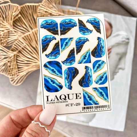 LAQUE Nail slider #CF-29 BLUE