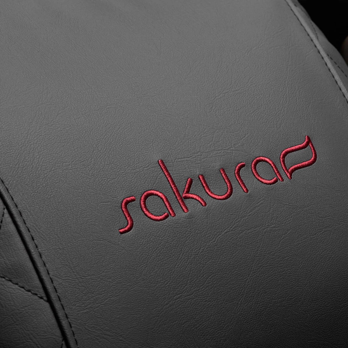 Sakura Standard 801 bärbar massagebänk, svart och röd