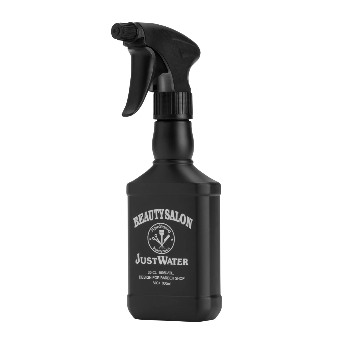 Frisörs sprayflaska svart 300ml