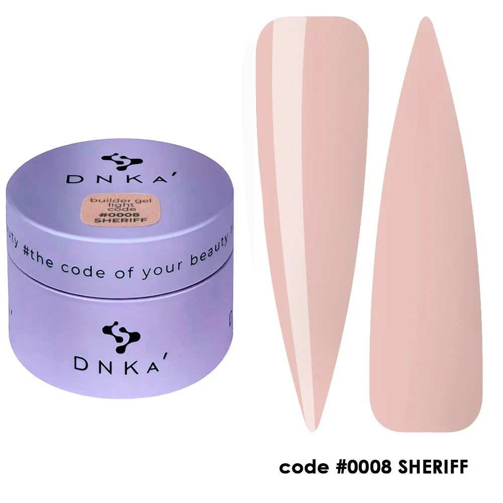 DNKa 0008 Sheriff Builder Gel Light, 30 ml