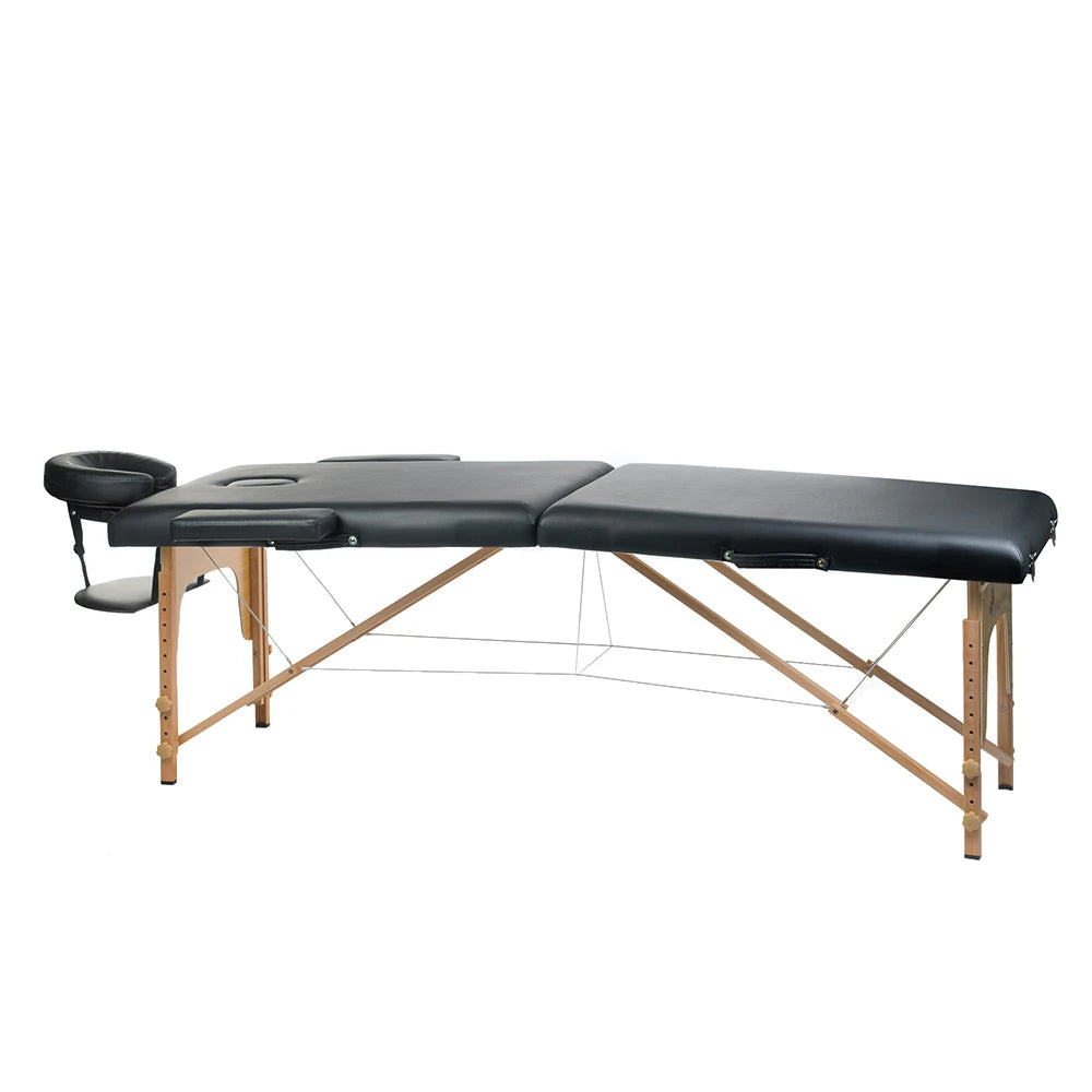 Hopfällbar massagebänk BeautySystem COMFORT 10, svart