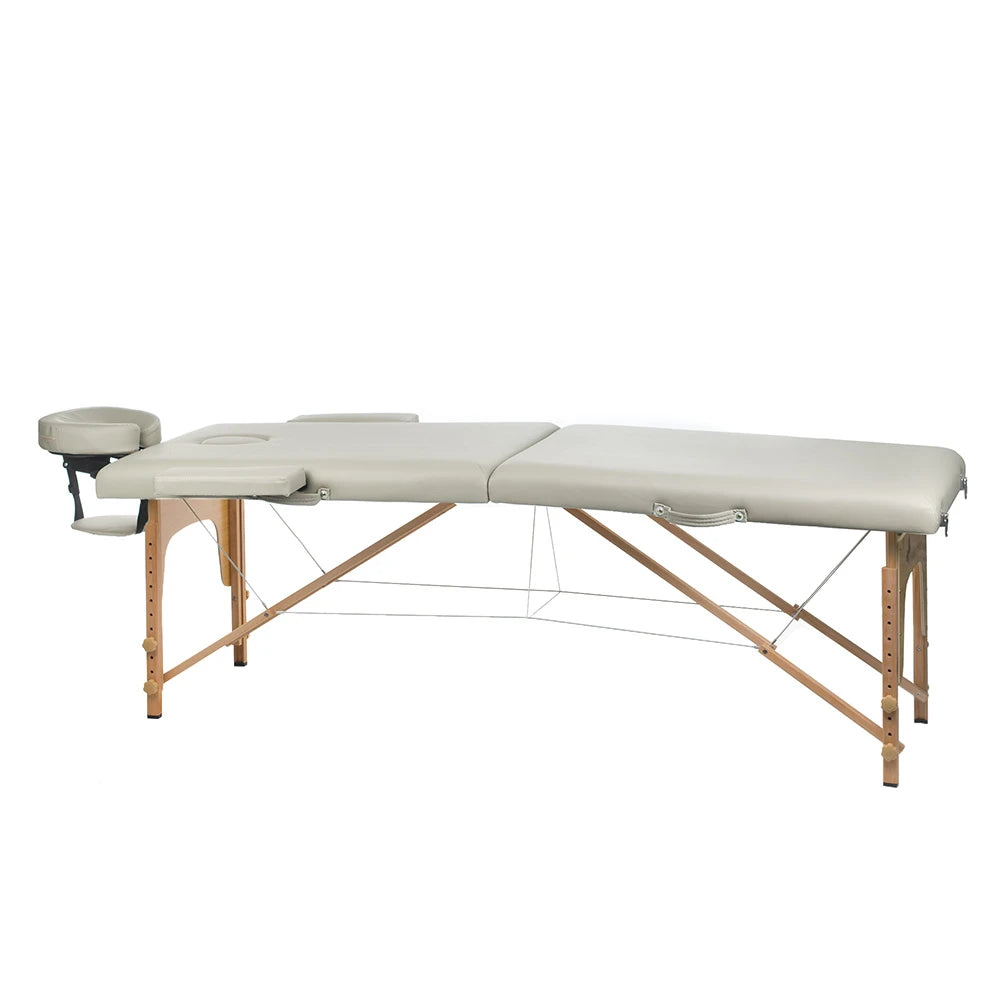 Hopfällbar massagebänk BeautySystem COMFORT 10, grå