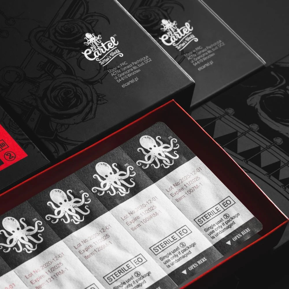 EL CARTEL Tatueringsnålspatroner 0,30 mm 19 Soft Edge Magnum LT 10 st