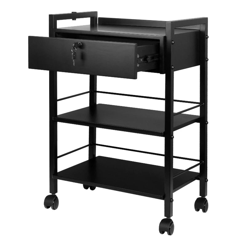 PRO INK 1019a rullvagn, svart