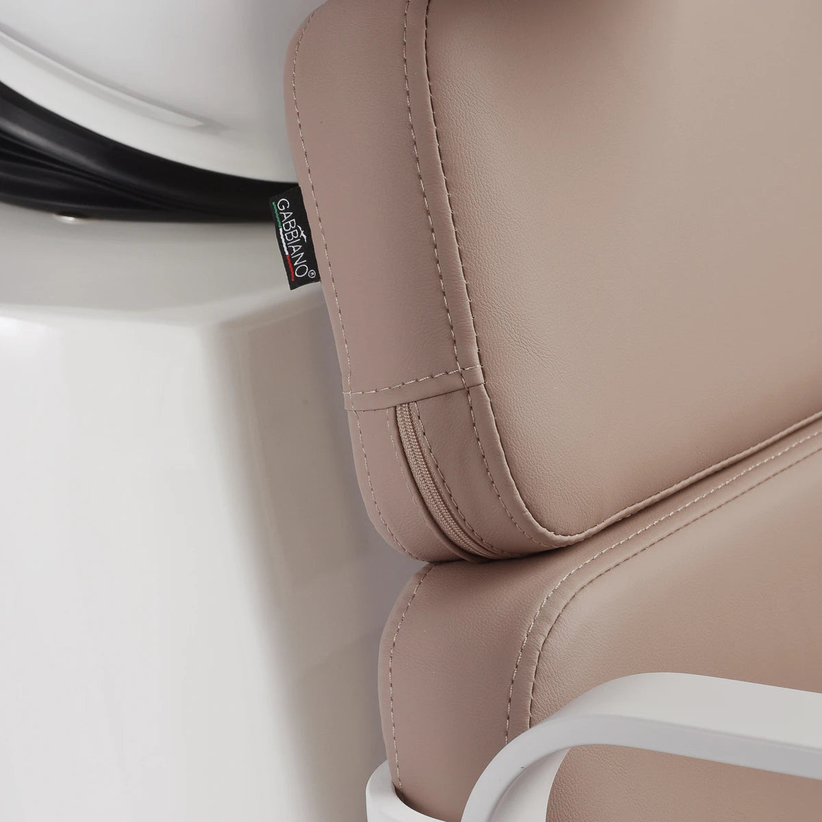 GABBIANO Porto schamponeringsstol vit beige
