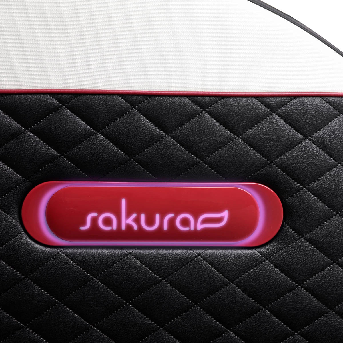 Sakura Standard 801 bärbar massagebänk, svart och röd