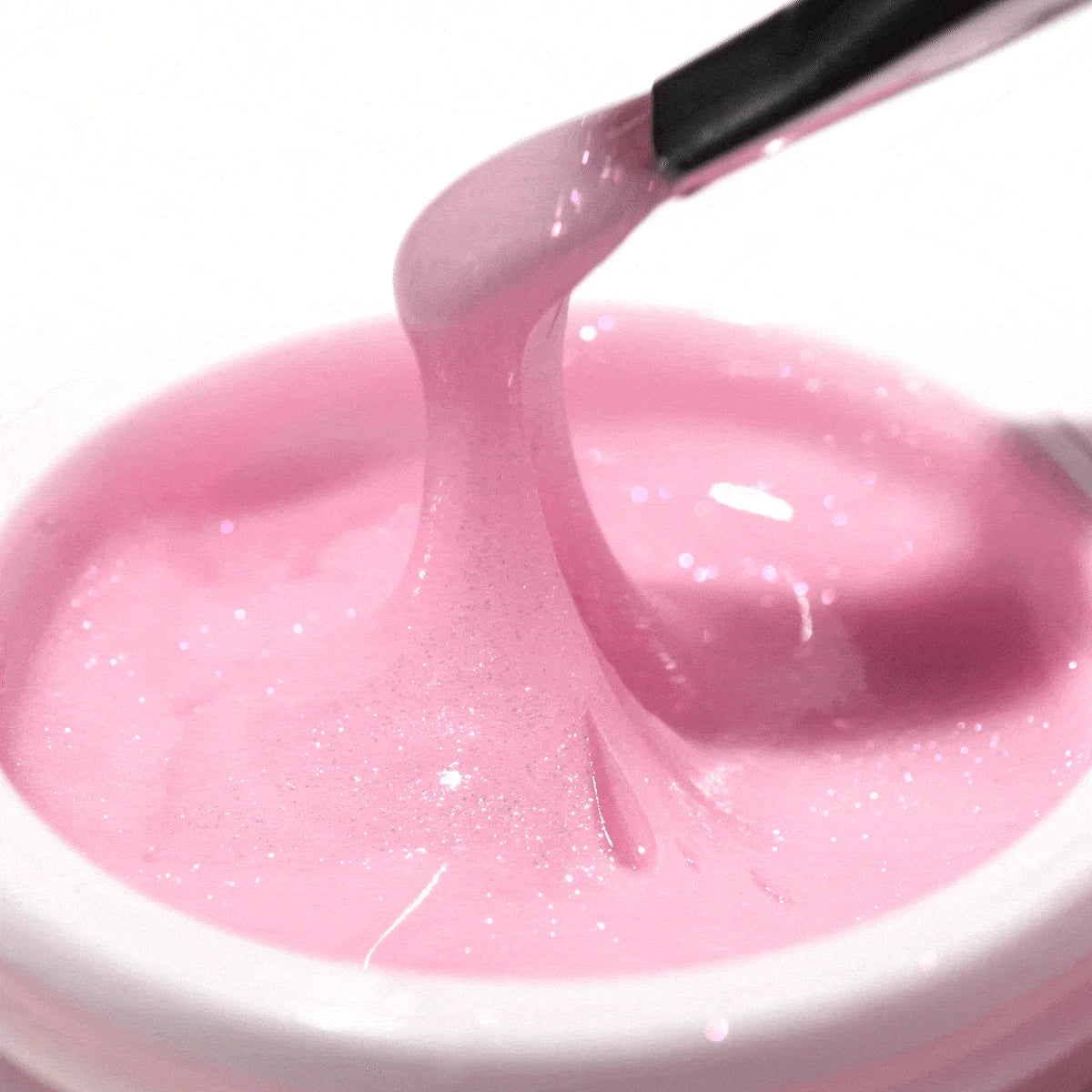 OCHO NAILS Builder Gel Rosa Glitter -30 g