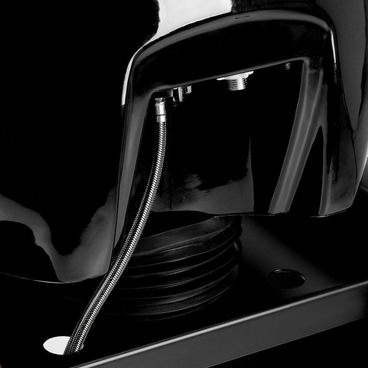 Hairdressing wash unit Omega Aqualina black