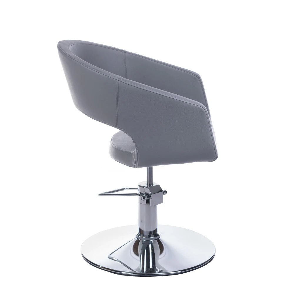 Hairdressing chair Paolo BH-8821, light grey