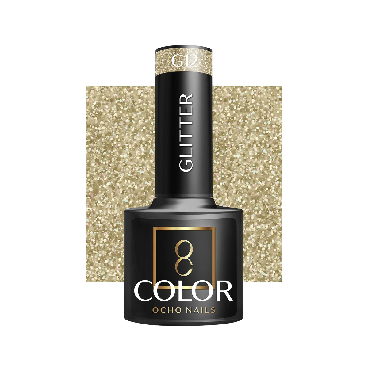Gellack OCHO NAILS Glitter G12 -5 g