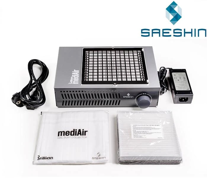 SAESHIN Mediair dammuppsamlare, Silver