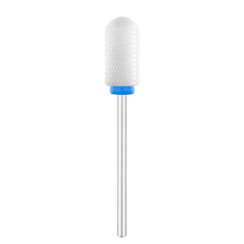 Keramik nagelborre, cylinder, blå