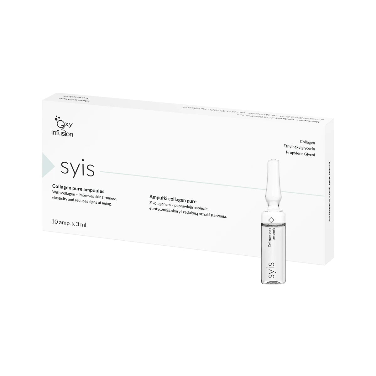 SYIS Pure collagen ampoules, 10x3 ml