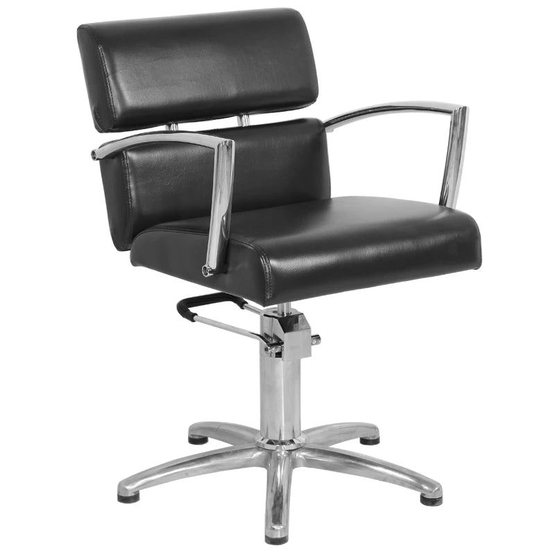 Hairdressing chair Gabbiano Bruksela black