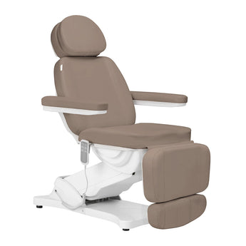 SILLON CLASSIC elektrisk behandlingsstol 3 motorer modern, brun