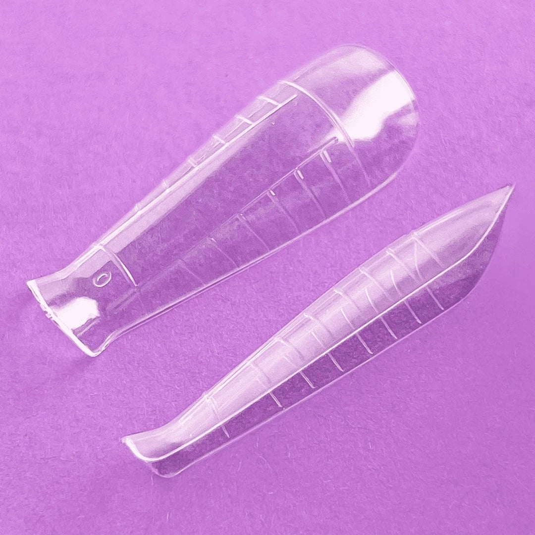 Top forms for nail extension "DNKa", SHORT ALMOND 120 шт.