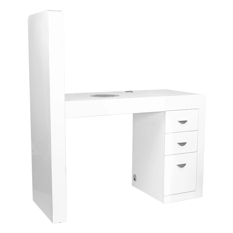 Behandlingsbord 310 vit höger