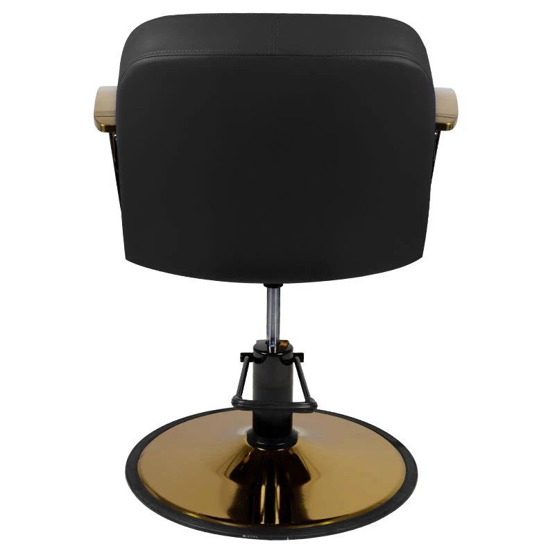 Hairdressing chair Gabbiano Bologna golden black