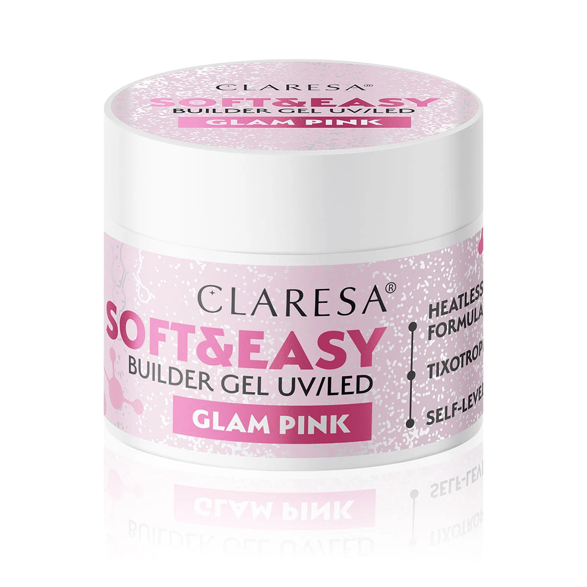 CLARESA Single Phase Gel Soft&Easy glam pink 90 g