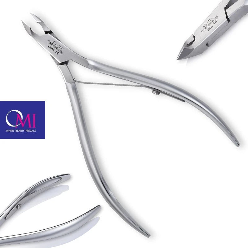 OMI pro-line cuticle nipper cl-101 jaw12 / 4,0 mm lap joint