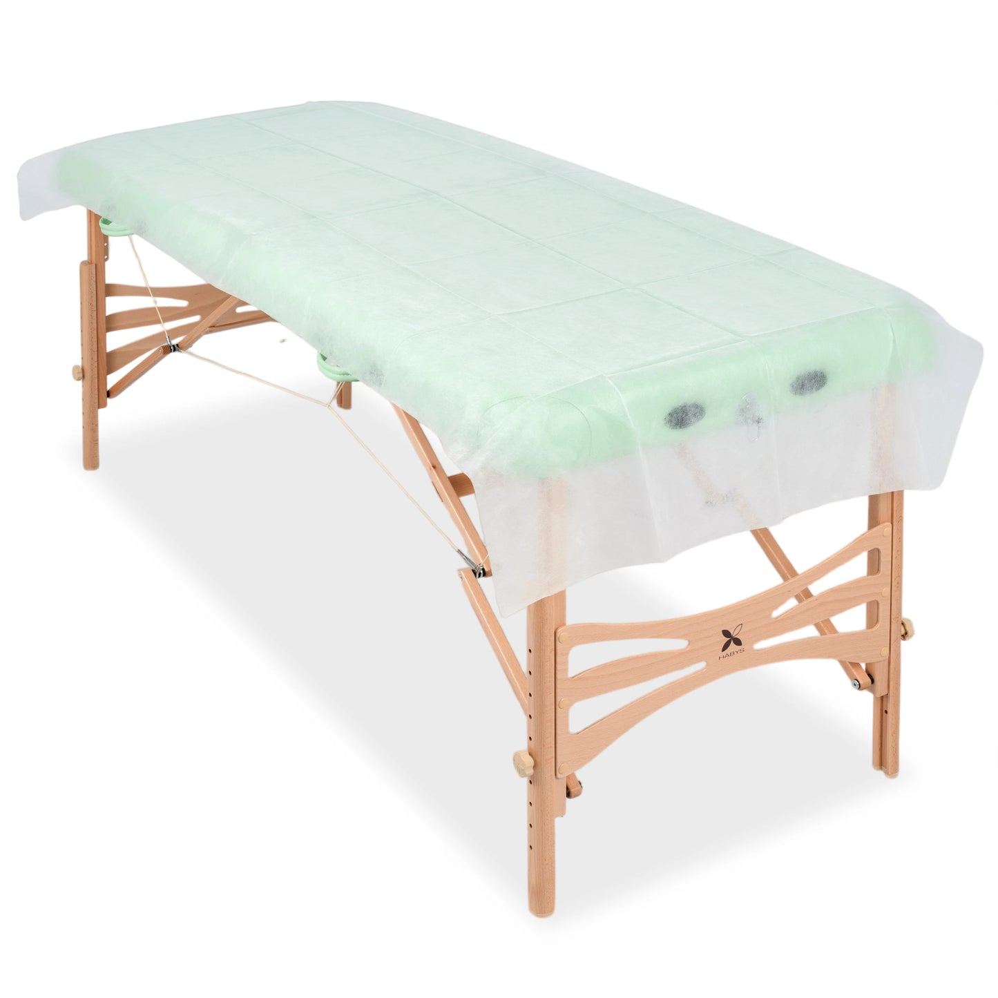 Engångs-nonwoven-ark 220 × 90 cm – 10 st, 20g/m2
