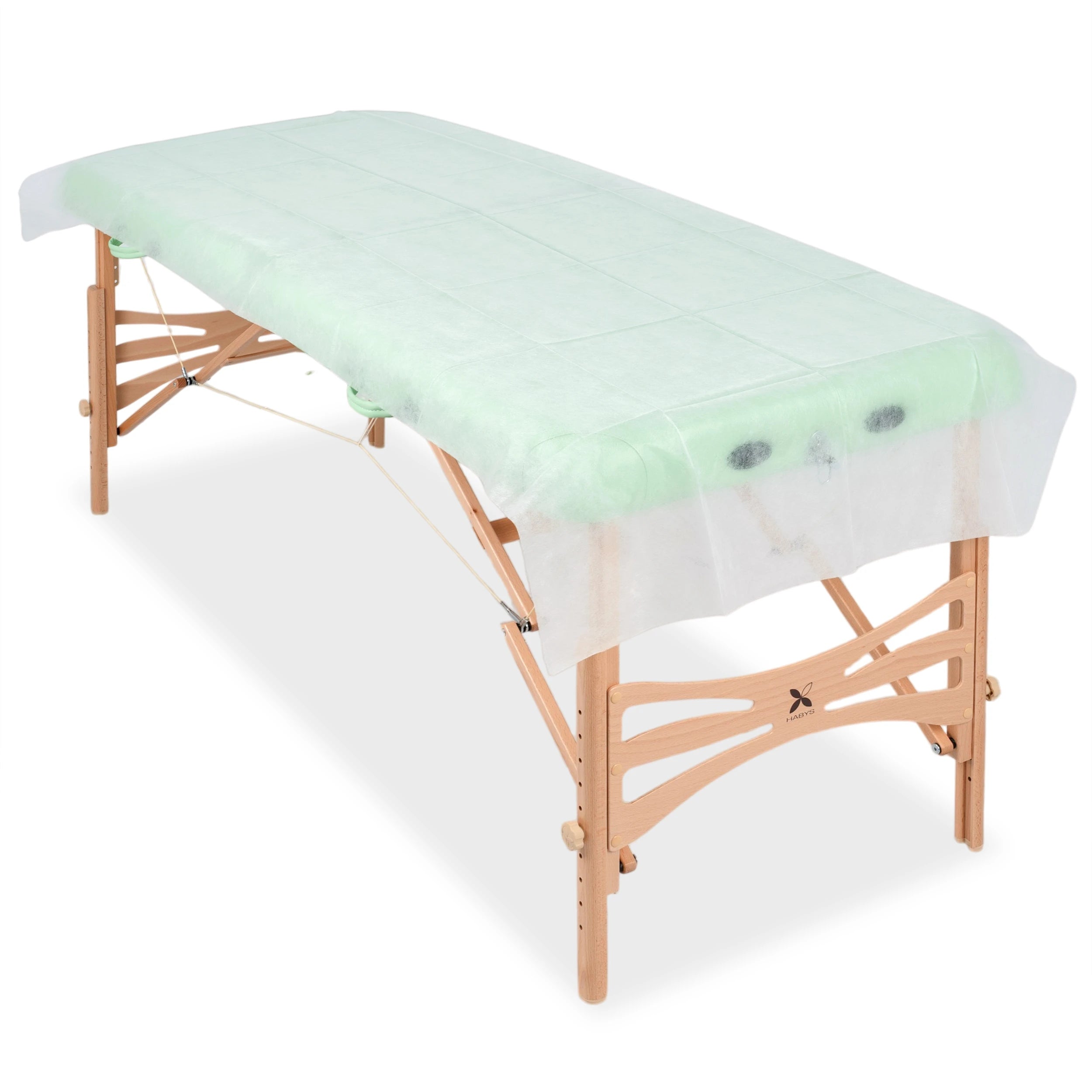 Engångs-nonwoven-ark 220 × 90 cm – 10 st, 20g/m2