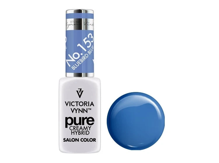Victoria VYNN Pure gellack 153 Bluebird Blue, 8 ml