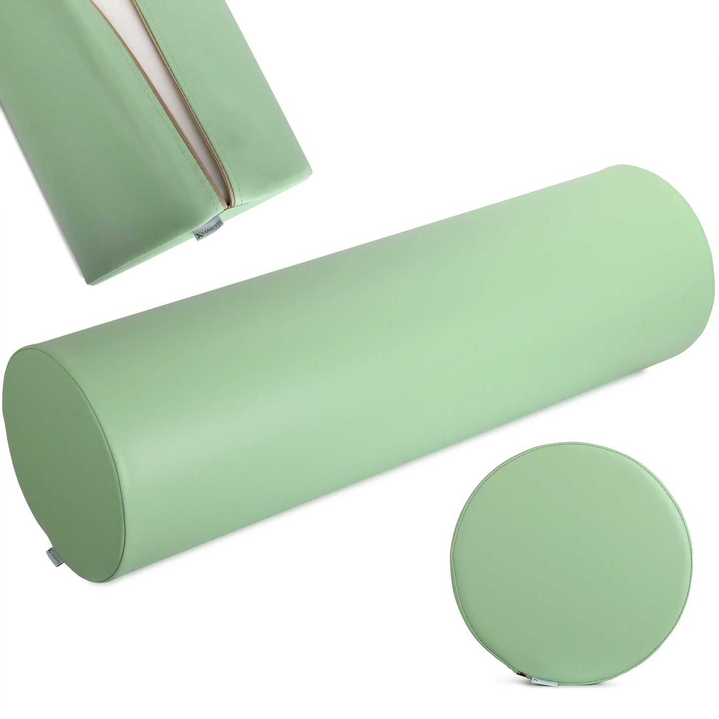 Round Bolster 30x100 K022 Green