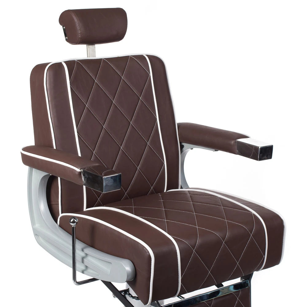 Barberarstol ODYS BH-31825M, brun, matt