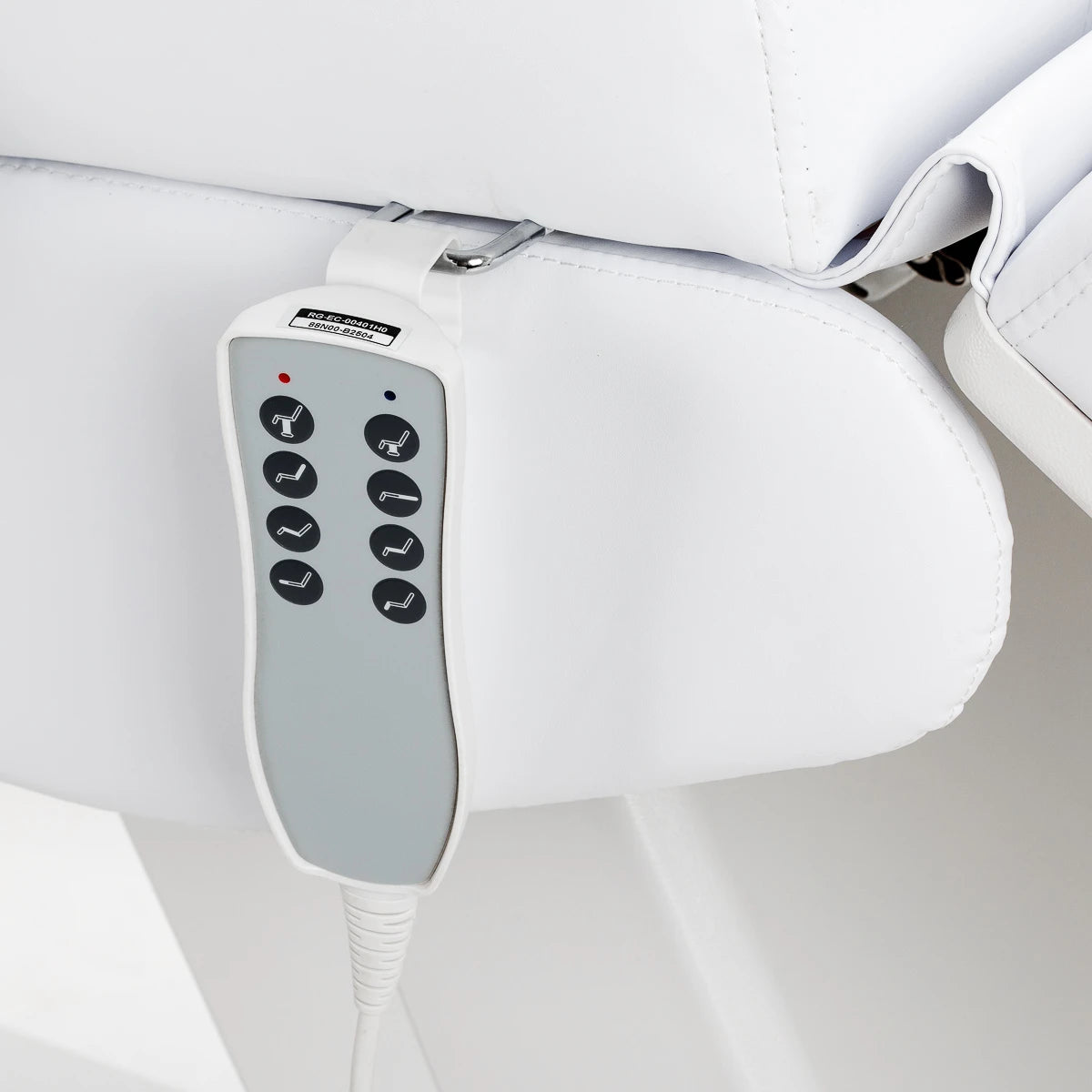 Azzurro Lux 4m behandlingsstol vit med vagga