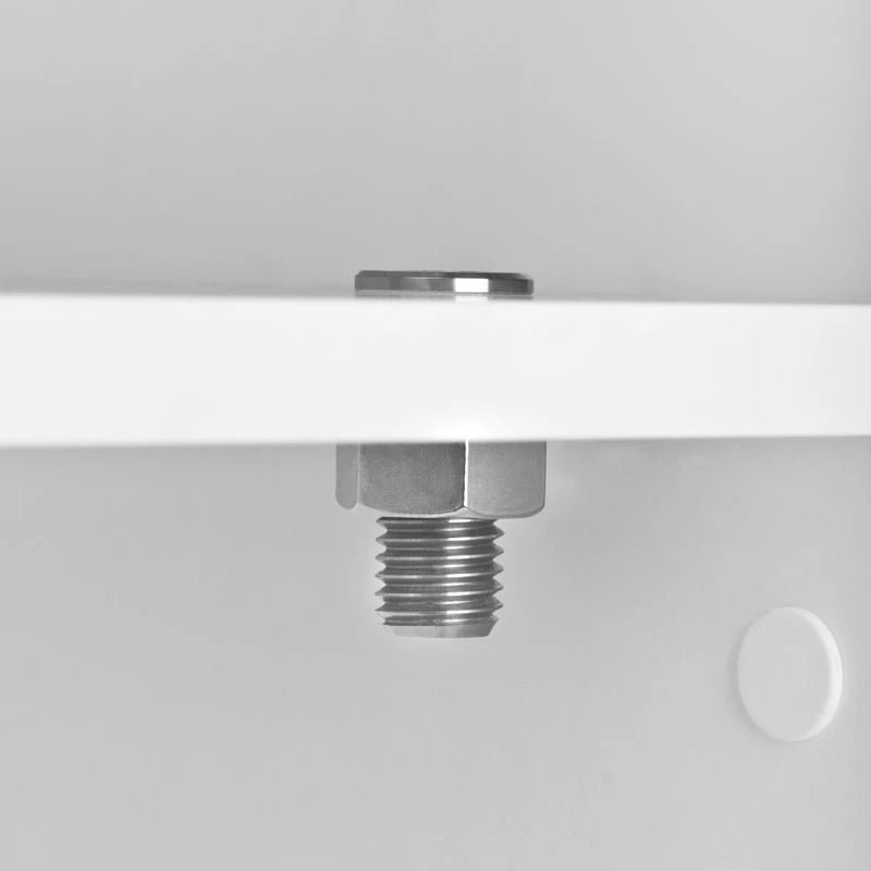 Inox rör förstoringslampshållare