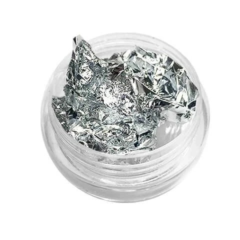 LAQUE Mjuk folie för nageldesign "Silver"