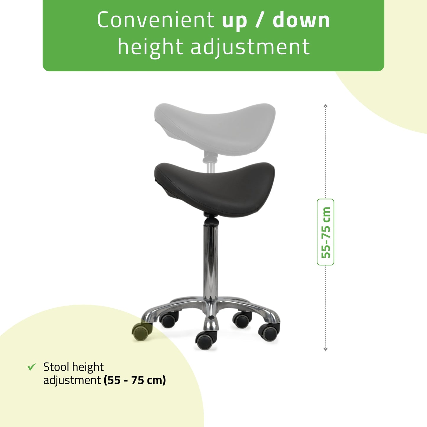Stool Alma So Skin K515 Black