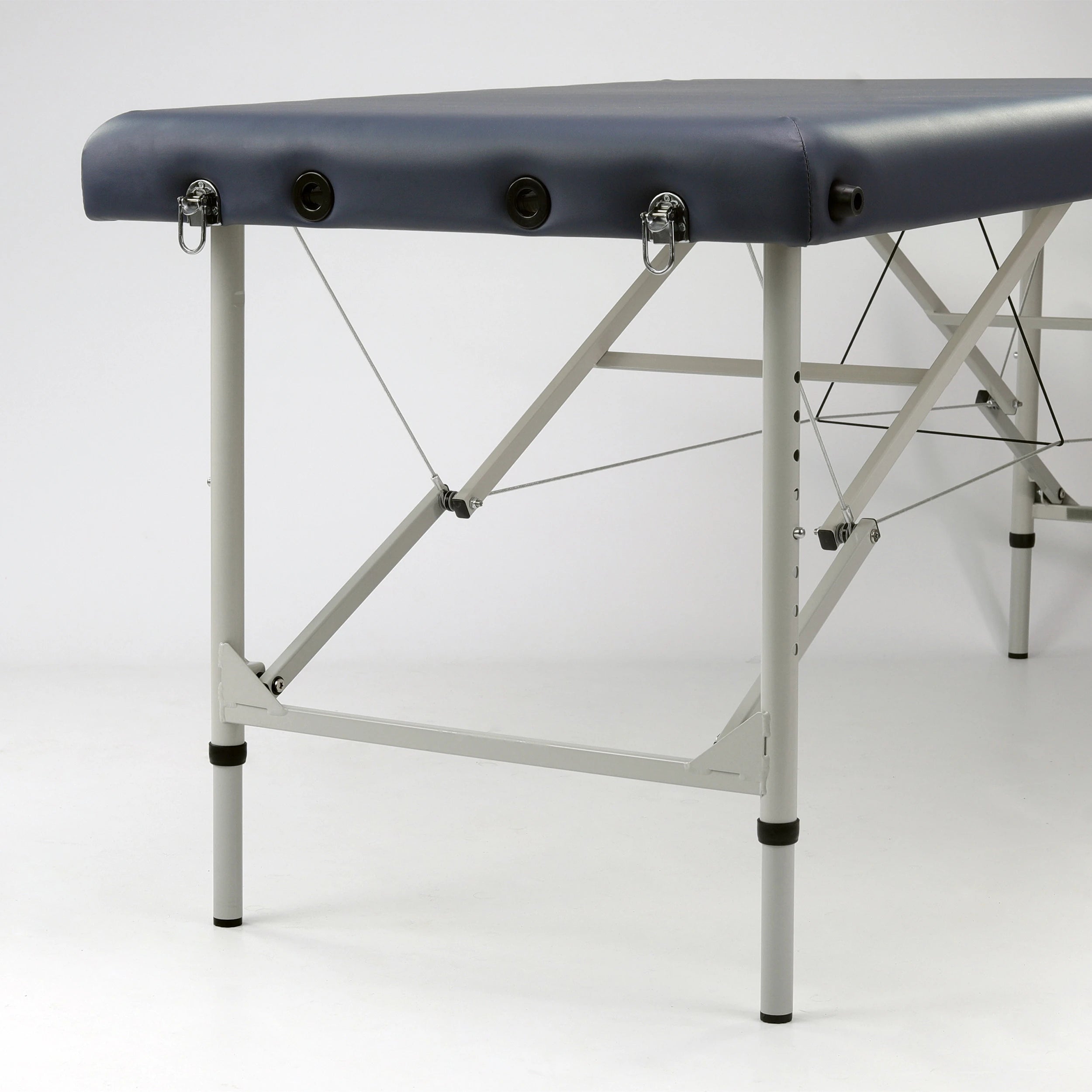 Bärbar massagebänk Verona Matt Touch K102 Agatblå