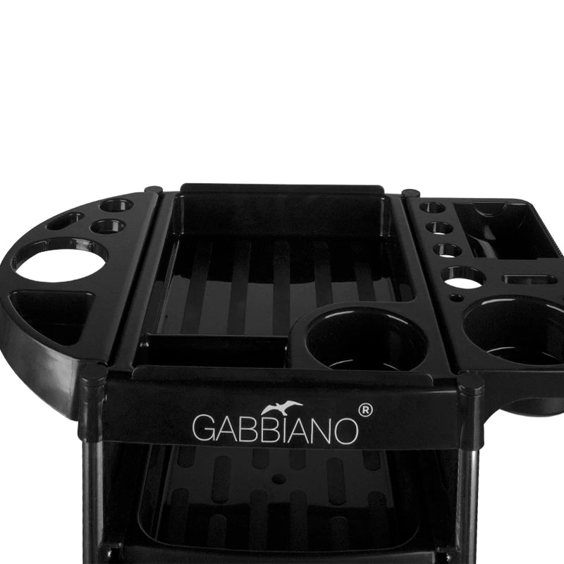 GABBIANO Hairdresser Assistant FX11-2 svart rullvagn