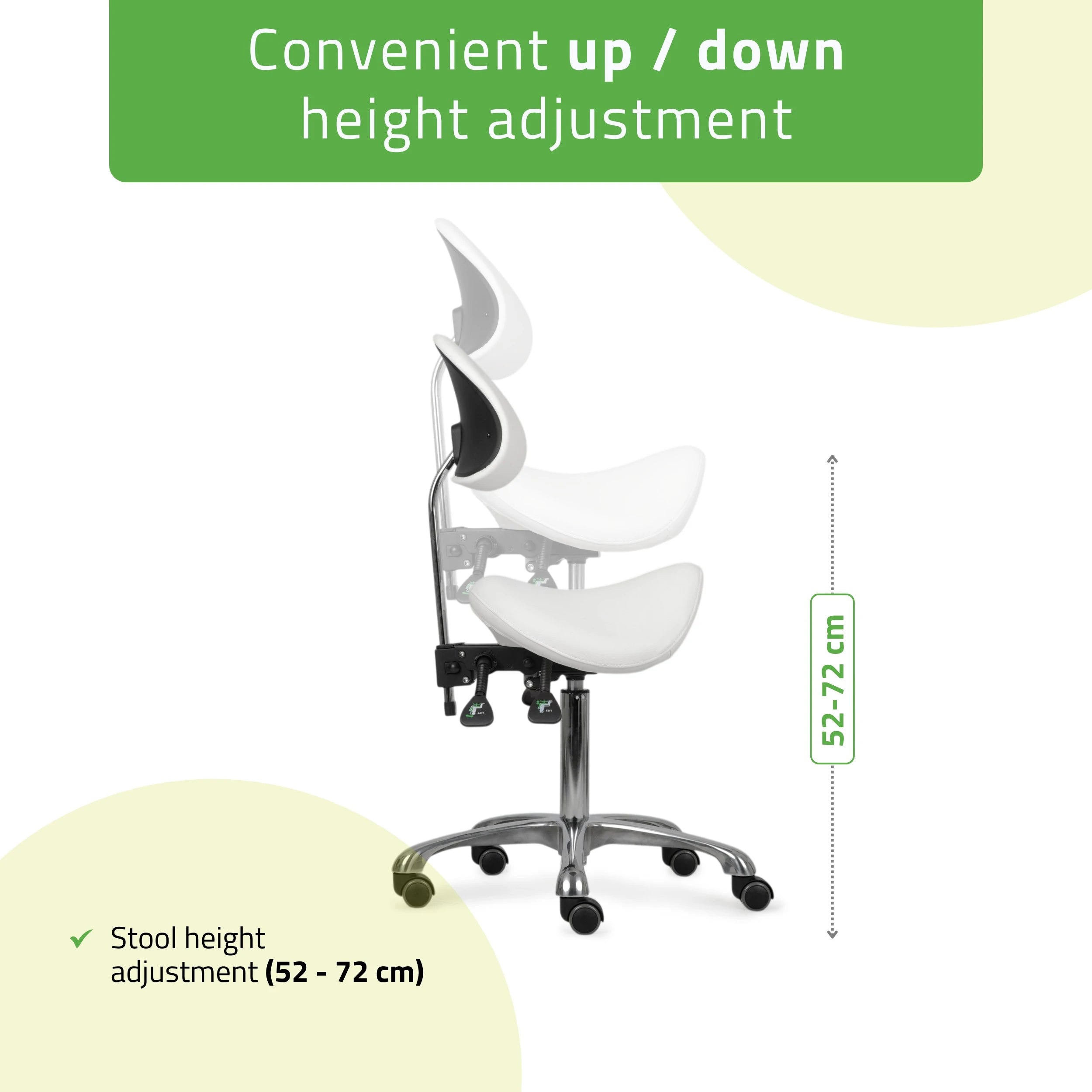Stool Diana So Skin K401 White