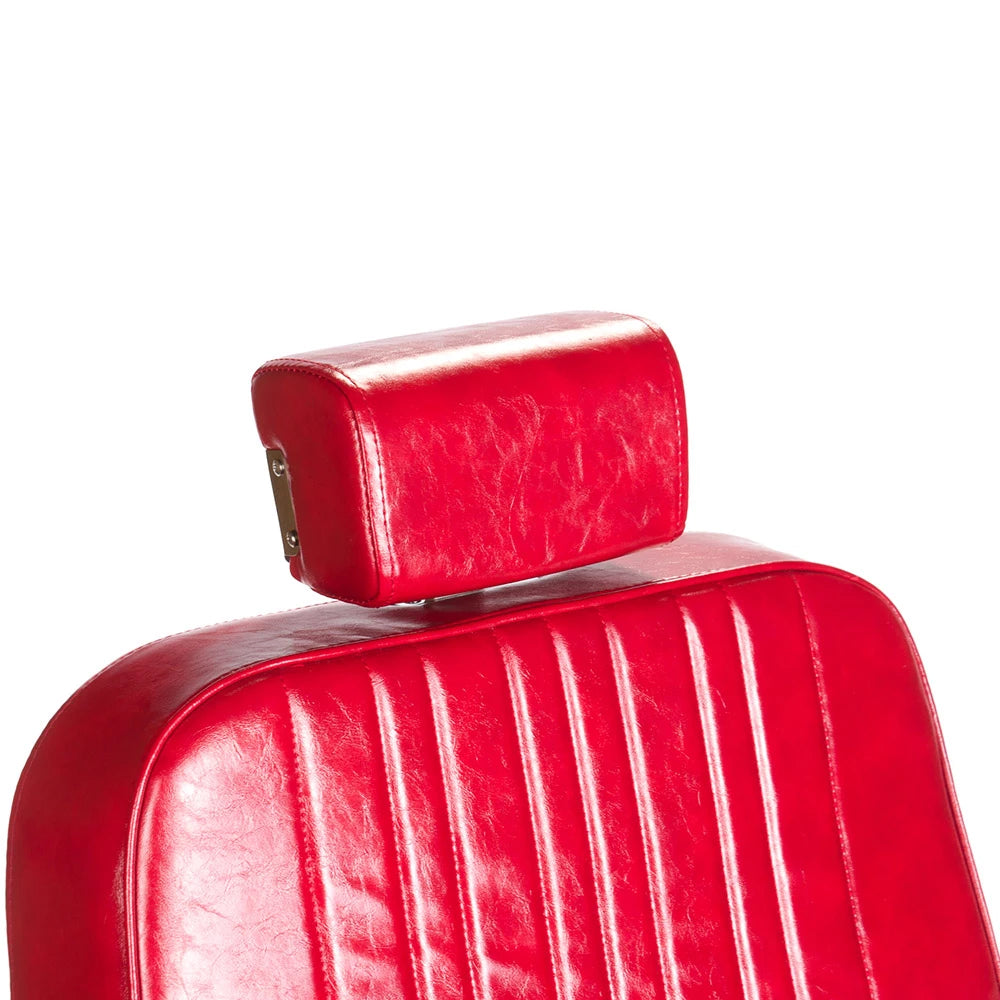 Barber Chair HOMER BH-31237, red