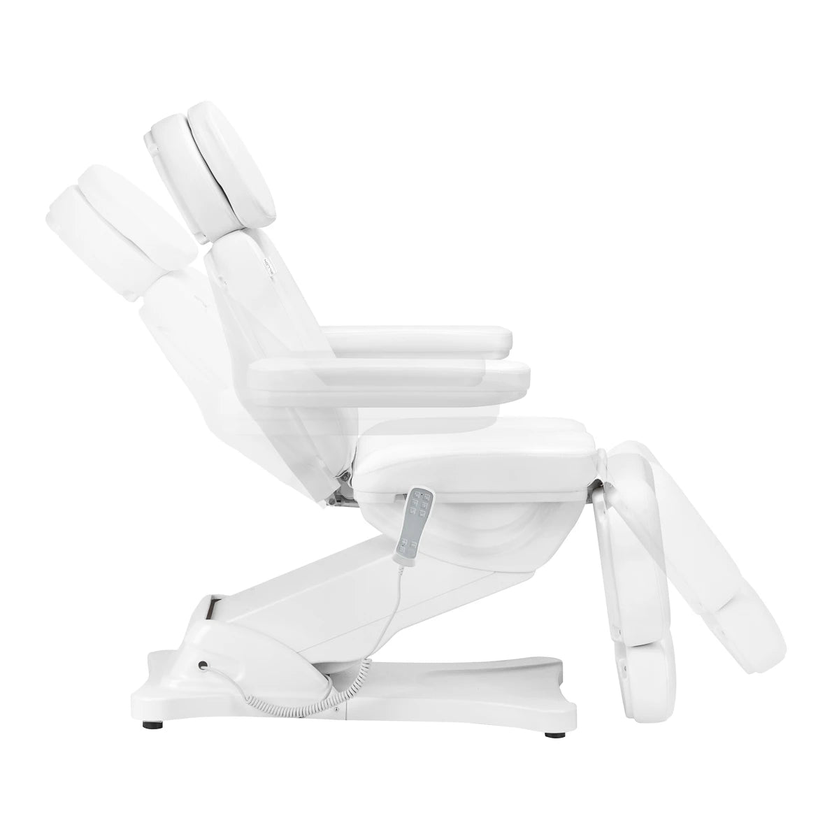SILLON CLASSIC elektrisk behandlingsstol 3 motorer med värmefunktion, vit