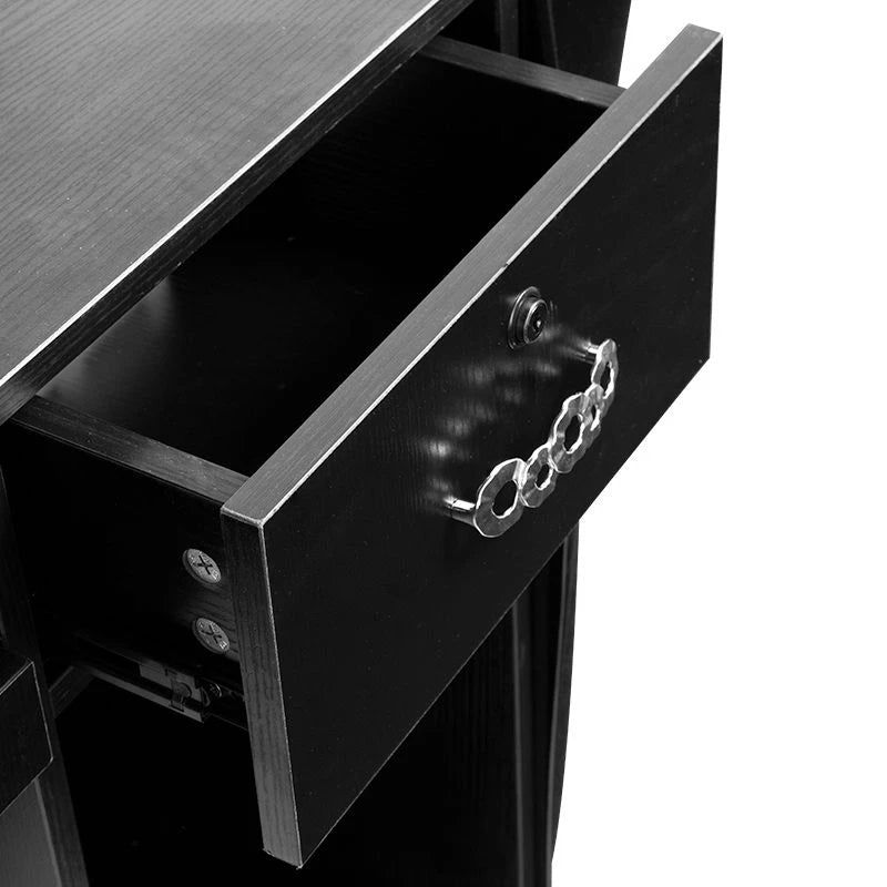 Reception desk, DIAMOND, black