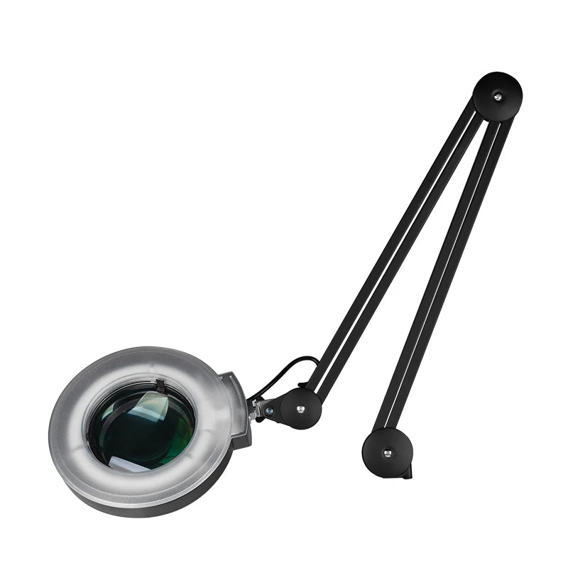 S5 LED förstoringslampor + svart stativ