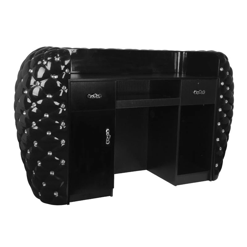Reception desk, DIAMOND, black