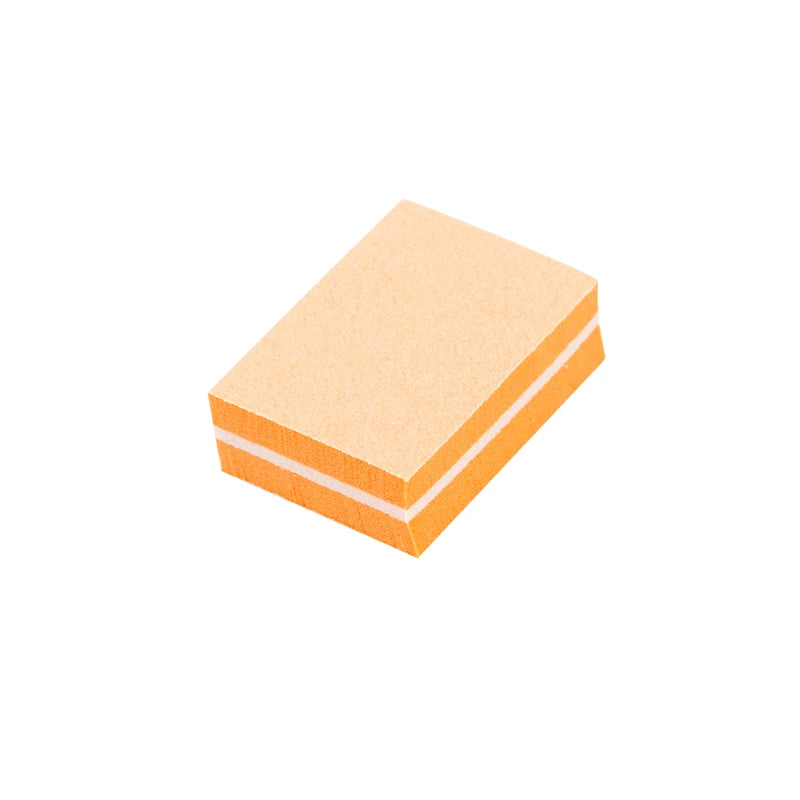 Engångs- nagelbuffert mini orange 50 st
