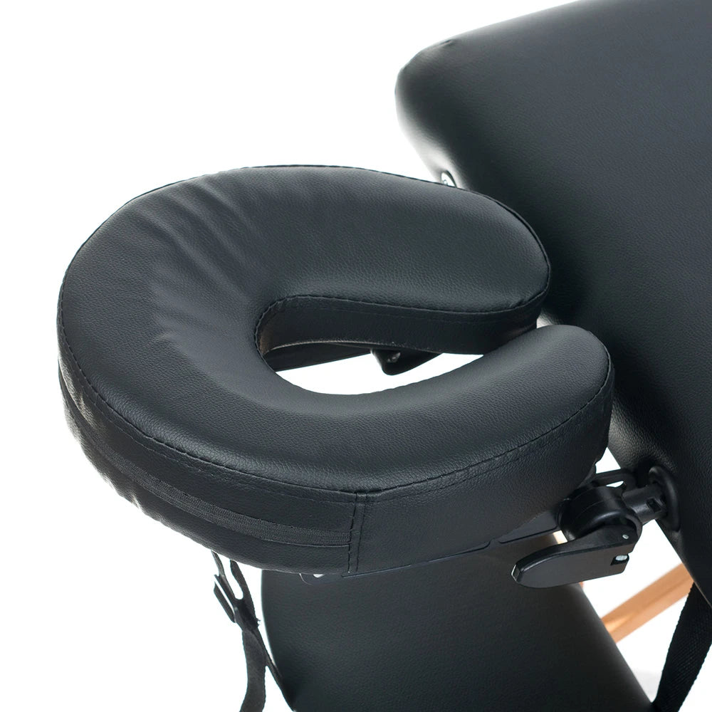 Hopfällbar massagebänk BeautySystem COMFORT 10, svart