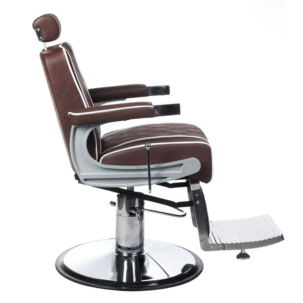 Barberarstol ODYS BH-31825M, brun, matt